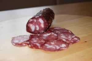 Salami vom Turopolje-Schwein