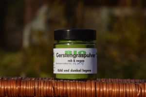 Bio-Gerstengraspulver