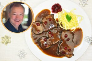 Burgunder-Rindsbraten nach einem Rezept von Andreas Döllerer