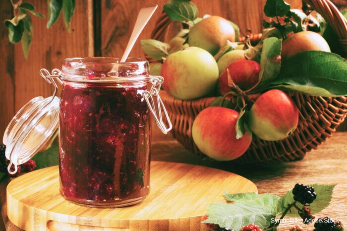 Brombeer-Apfel-Marmelade aus Umhausen im Ötztal