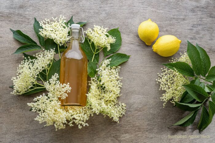 Holunderblüten-Sirup aus dem Ötztal