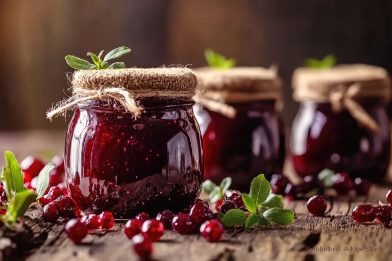 Preiselbeermarmelade aus den Ötztaler Alpen