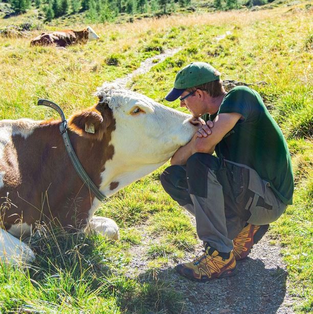 Bernhard Stemberger vom Biohof Stemberger im Defereggental