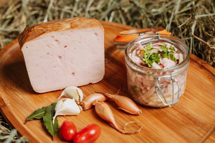 Lamm-Leberkäse Natur von der Schafzucht Zwischenberger in Osttirol
