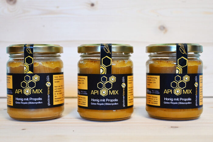 Api Mix - Blütenhonig mit Propolis, Gelee Royale und Blütenpollen