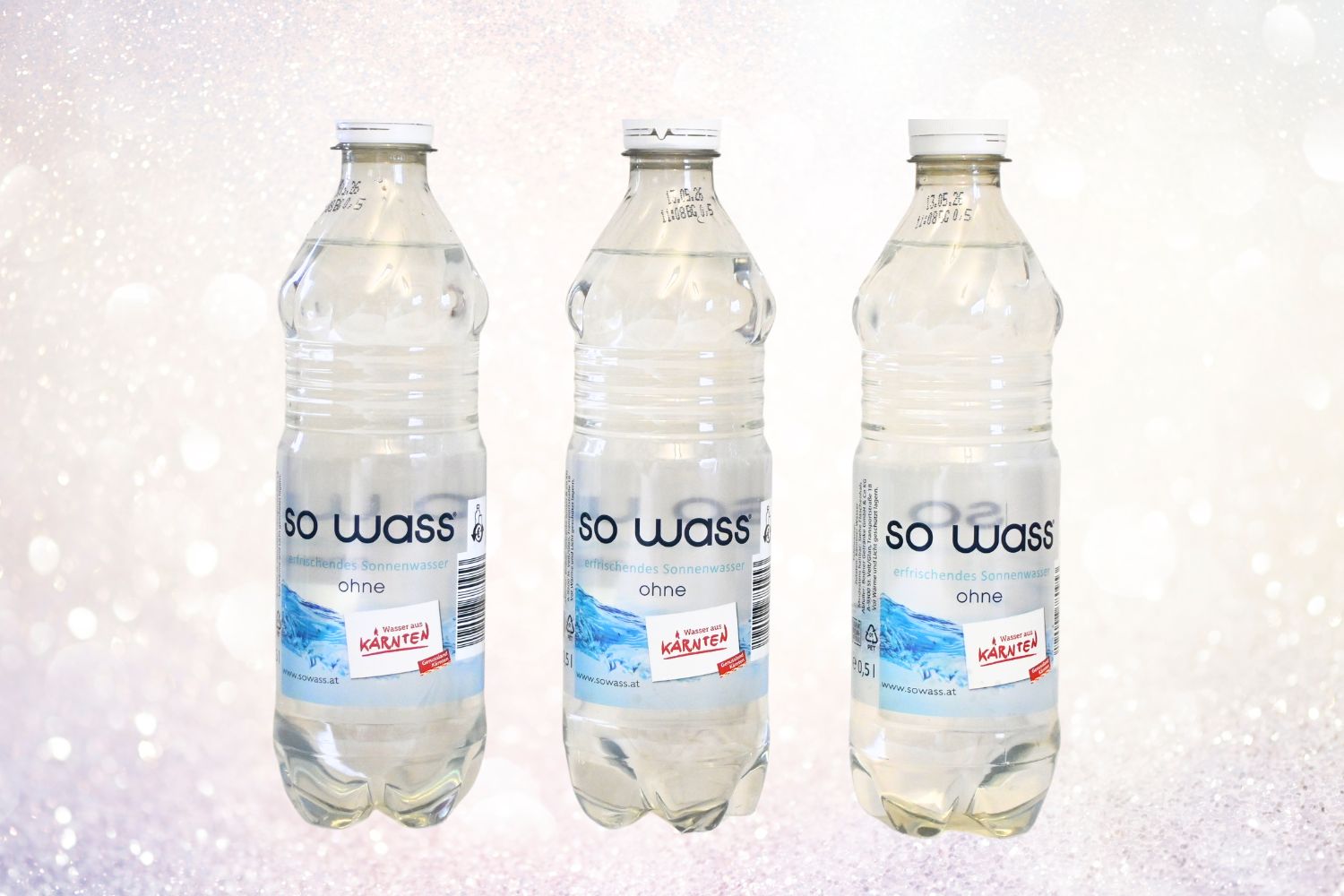 Sonnenwasser für die Kühlung der Gaumenfest Kühlpakete