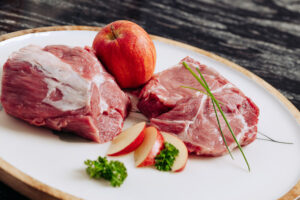 Schopffleisch vom Strohschwein vom Gramitscherhof von Matthias Seifried