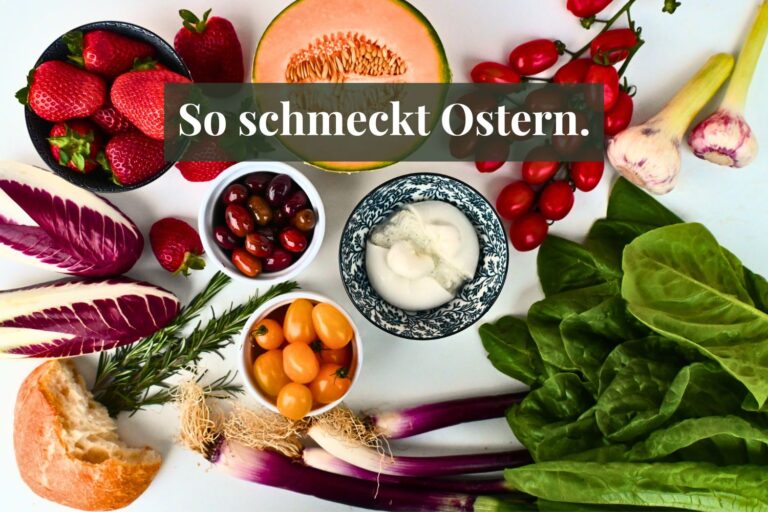 Die Oster-Tafel vom Süden bis in die Alpen