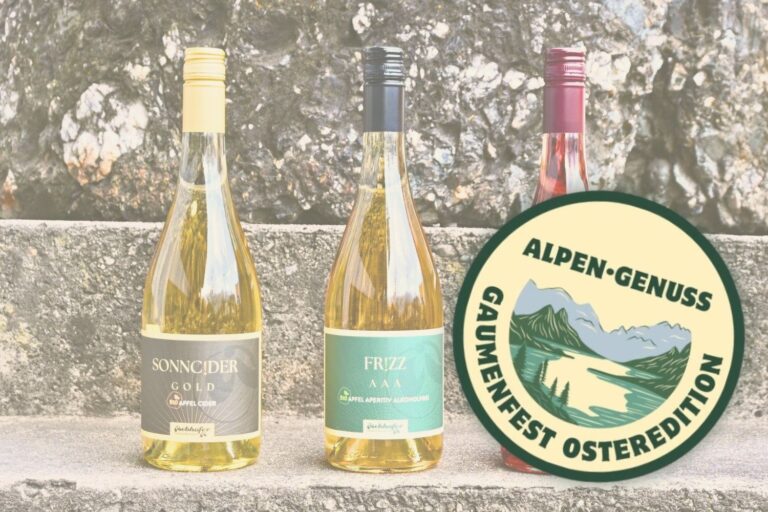 Osteredition Bio Apfel Cider vom Obsthof Webhofer