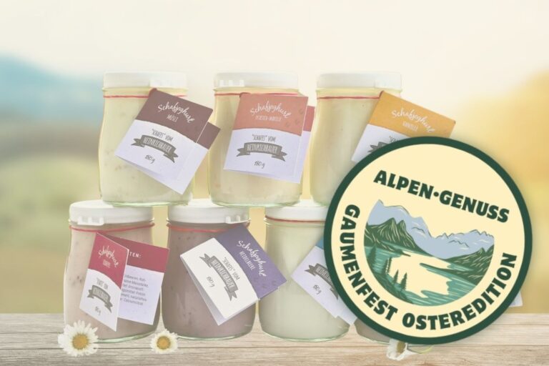 Osteredition Schafmilchjoghurt von Manuela Stoxreiter vom Heinrichbauer