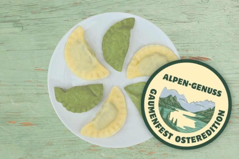 Osteredition Spinat-Ravioli von Michael Rührl aus den Gurktaler Alpen