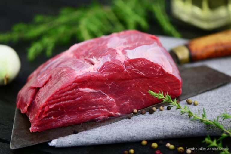 Bratenfleisch vom Rind