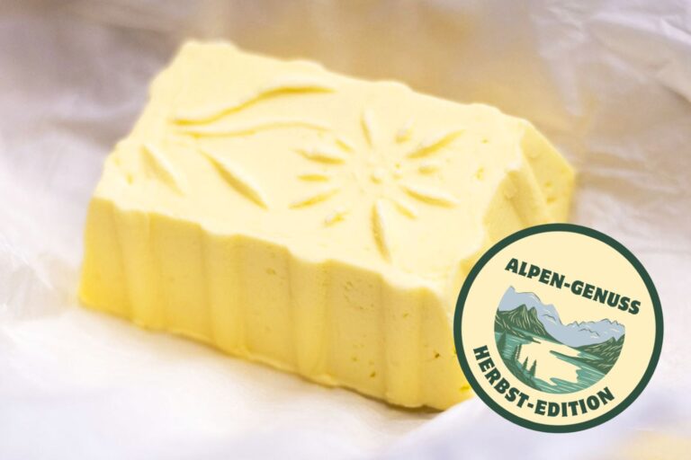 Herbst-Edition Bio-Rohmilchbutter aus dem Deferggental