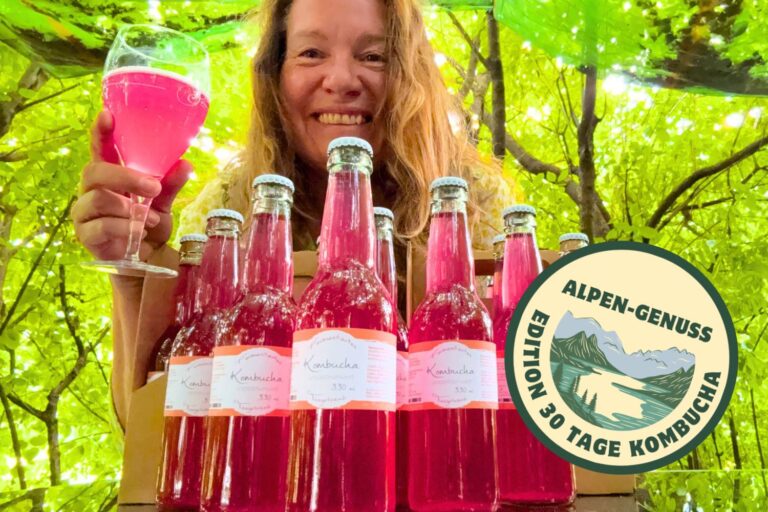 30 Tage Kombucha von Wiesengemüse