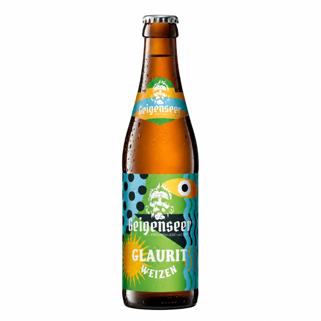 Glaurit Weizen von der Geigenseer Privatbrauerei im Defereggental in Osttirol